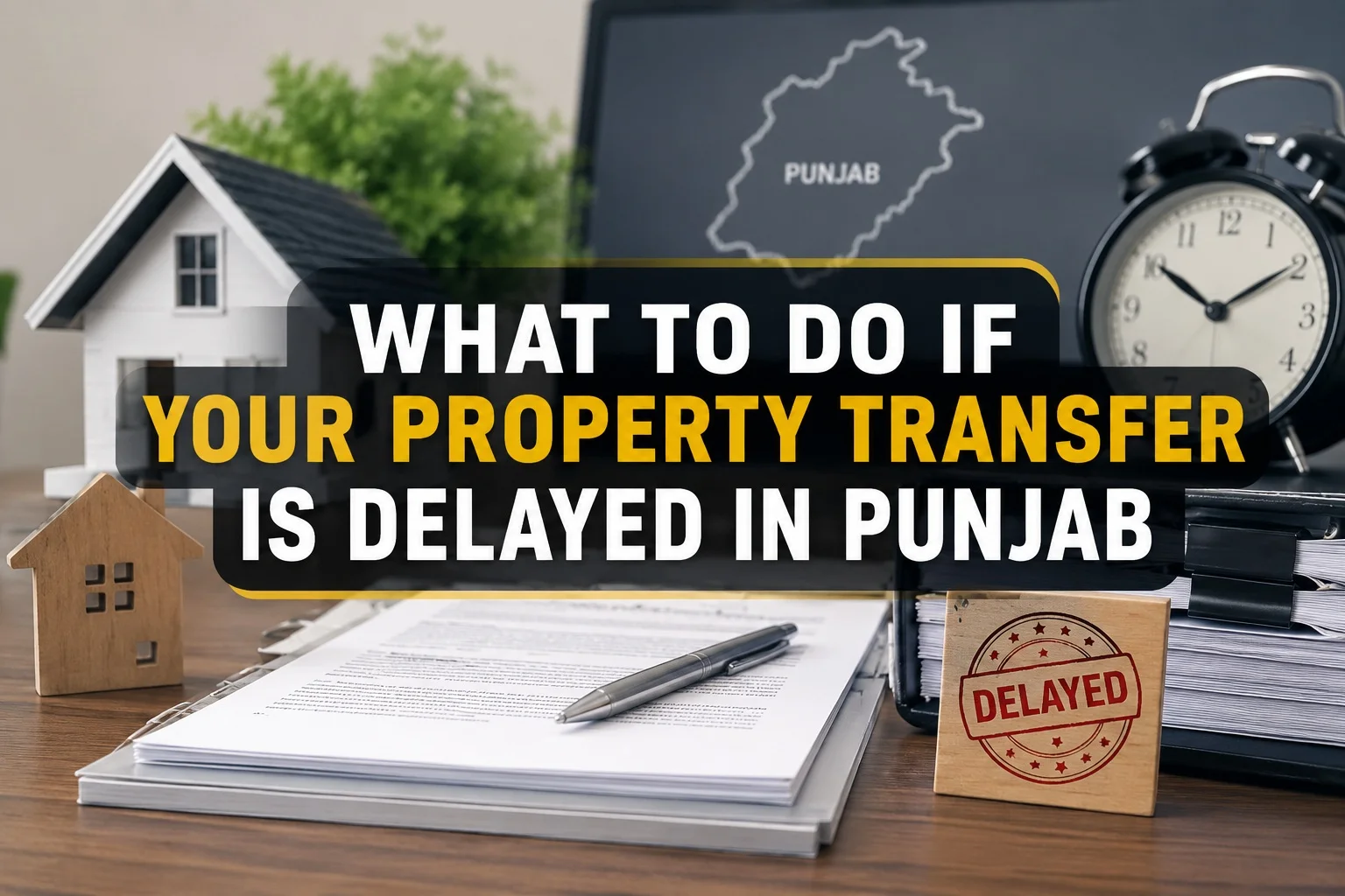 What to Do If Your Property Transfer Is Delayed in Punjab