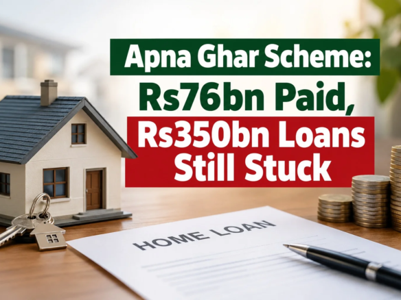 Apna Ghar Scheme: Rs76bn Paid, Rs350bn Loans Still Stuck
