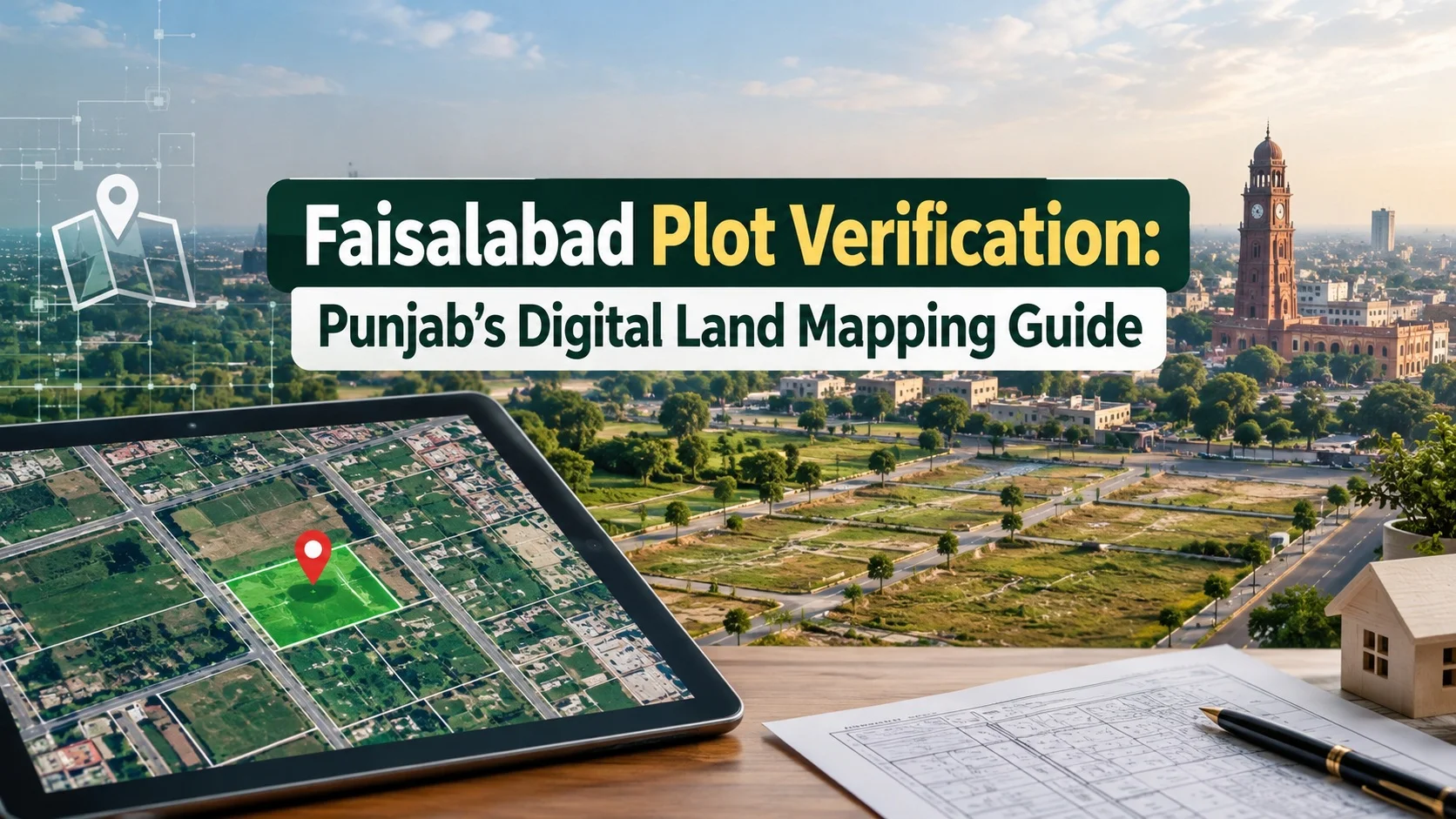 Faisalabad Plot Verification: Punjab's Digital Land Mapping Guide